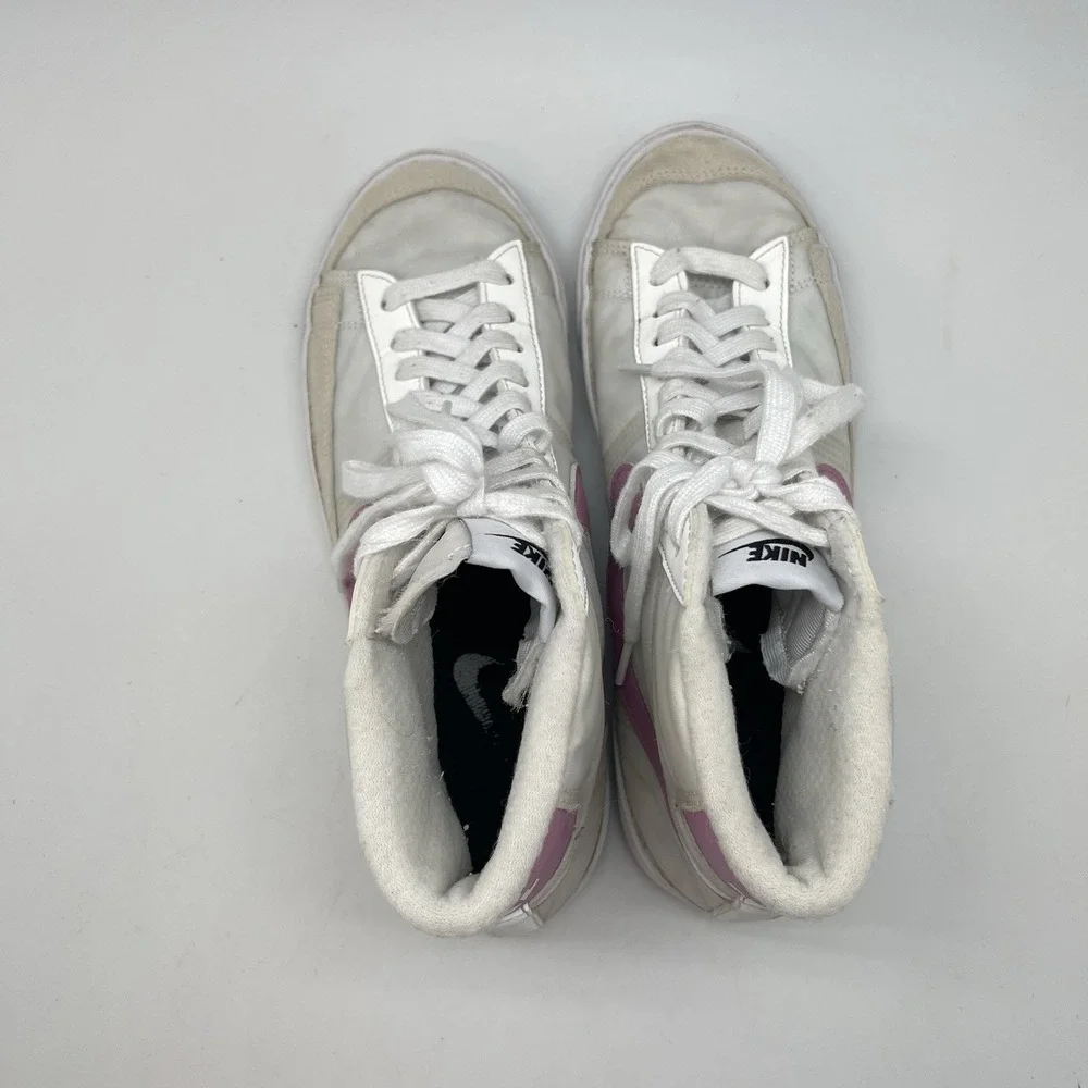 Nike Sneakers Mens 7 Womens 8.5 Blazer Mid 77 DN4115-991‎ White Casual Gym Shoes